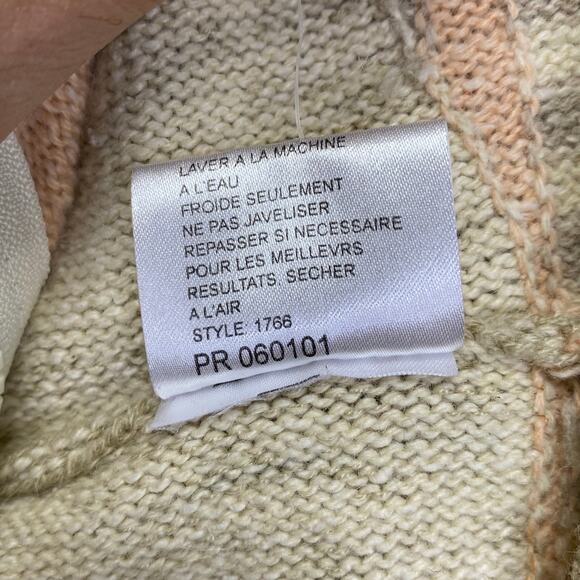 JAMIE SADOCK Zip Front Sweater Vest Womens M Wool Blend Asymmetrical Artsy NWOT - Picture 7 of 9